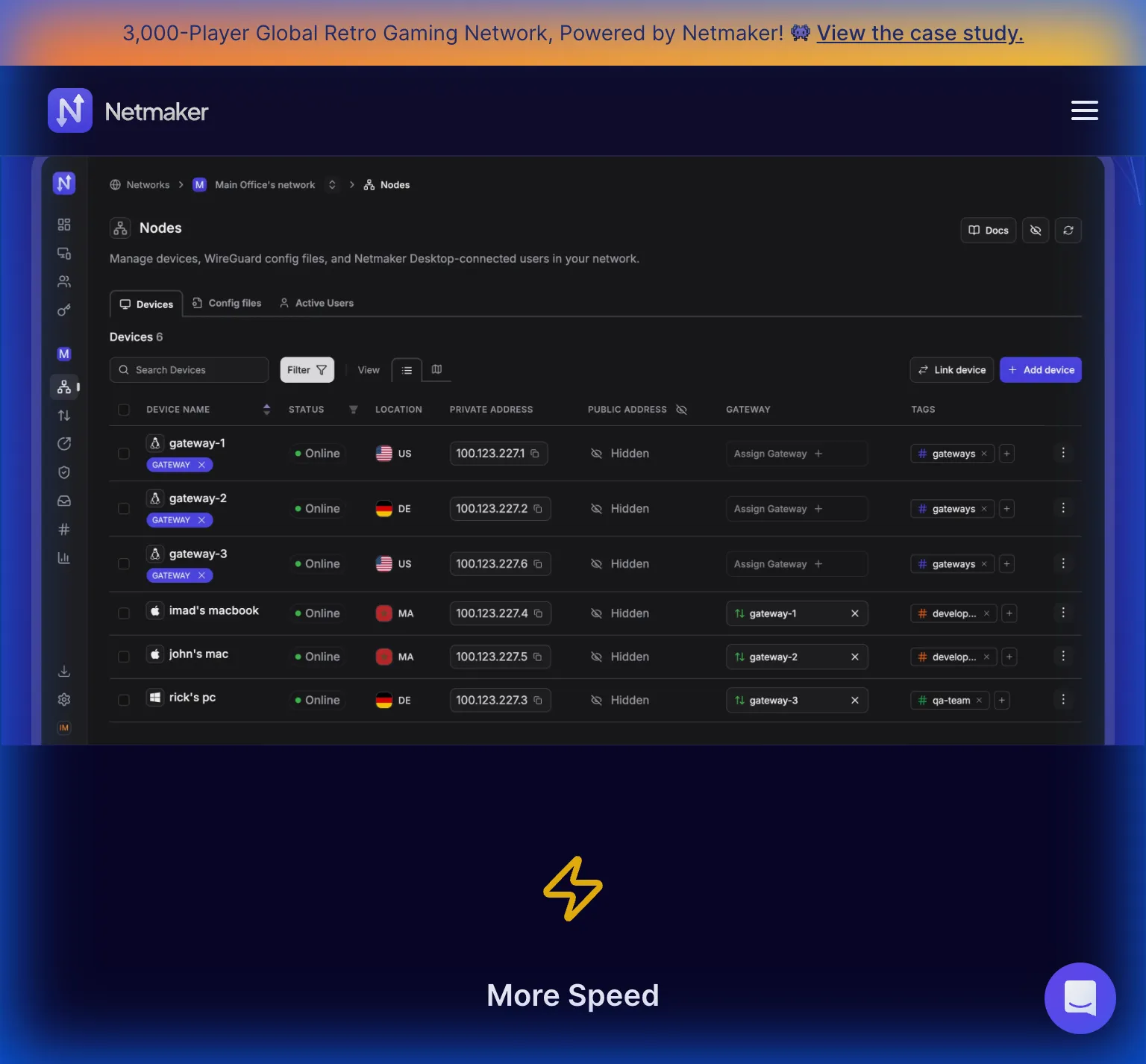 Netmaker Dashboard